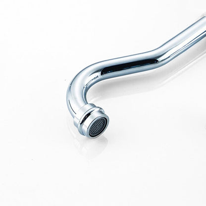 Robinet mitigeur cuisine rétro chromé — Édition Signature