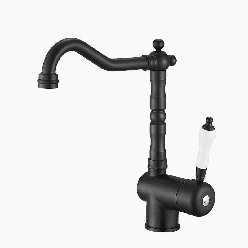 robinet-mitigeur-cuisine-retro-noir