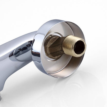 Robinet mitigeur douche chromé sortie haute – Signature Premium