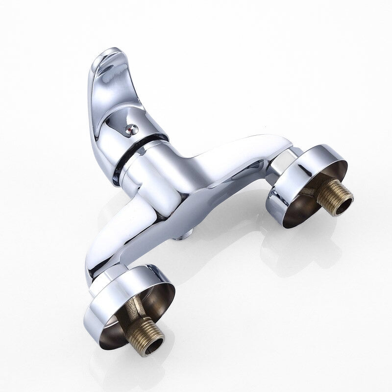 Robinet mitigeur douche chromé sortie haute – Signature Premium