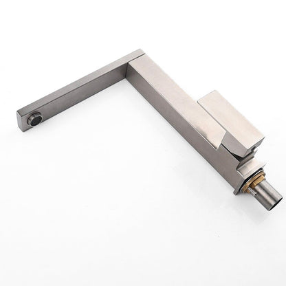 Robinet mitigeur de cuisine Géométrique en Acier — Haut de Gamme