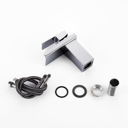 AquaNova Cascade Chromé – Robinet Mitigeur Lavabo