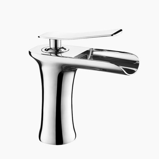 robinet-mitigeur-lavabo-cascade-chrome-romeo