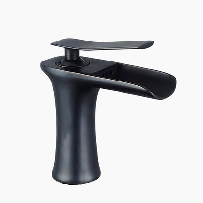 robinet-mitigeur-lavabo-cascade-noir-romeo