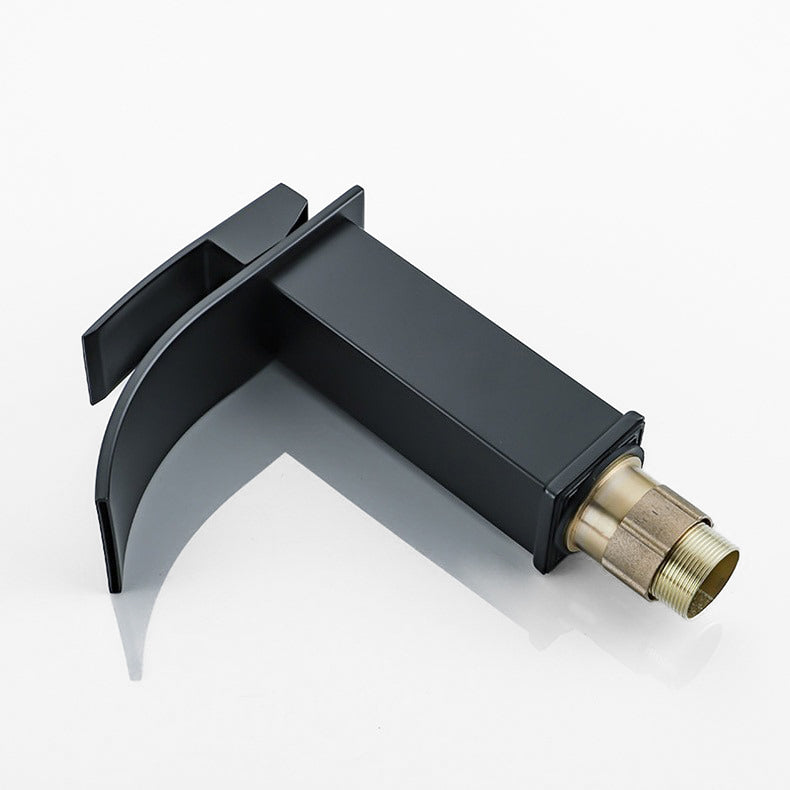 Cascade Noir Pro — Robinet Mitigeur Lavabo