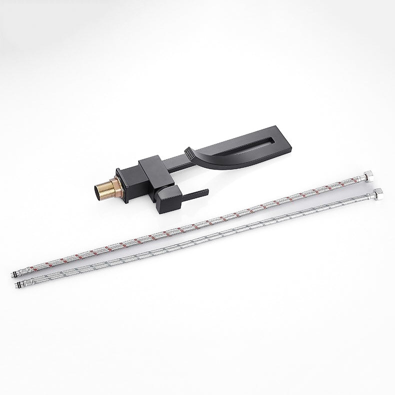 Robinet mitigeur lavabo noir mat - Signature