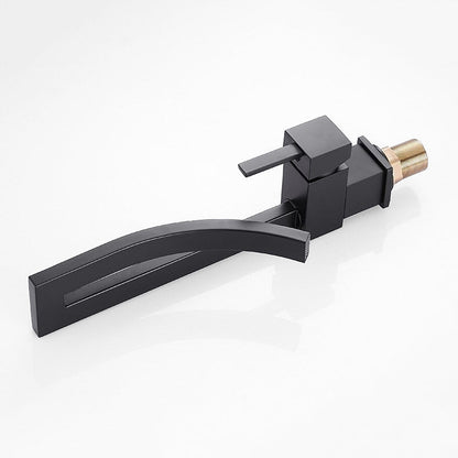 Robinet mitigeur lavabo noir mat - Signature