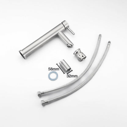 Robinet Mitigeur Vasque Haut – Acier Brossé ProLine