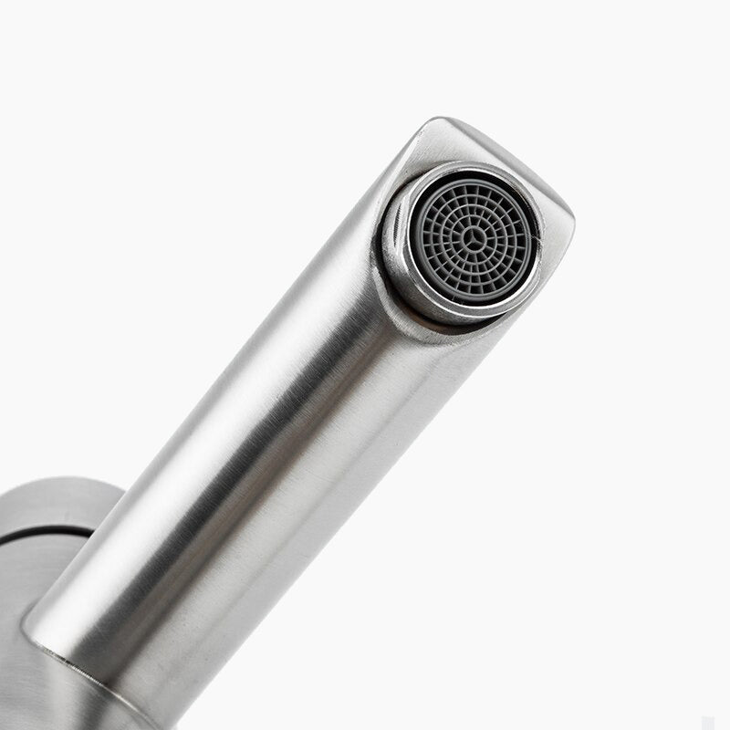 Robinet Mitigeur Vasque Haut – Acier Brossé ProLine