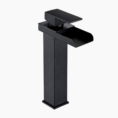 robinet-mitigeur-vasque-haut-cascade-noir-full