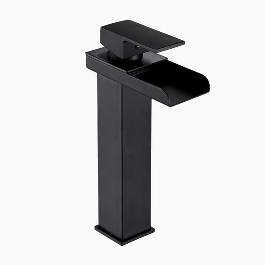 robinet-mitigeur-vasque-haut-cascade-noir-full