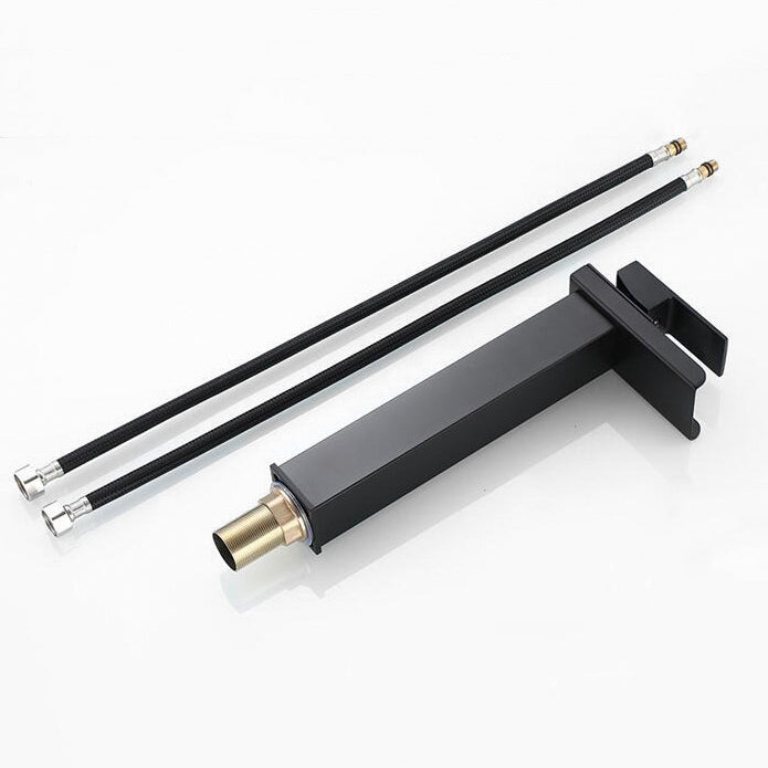 Édition Signature: Robinet mitigeur vasque haut cascade noir