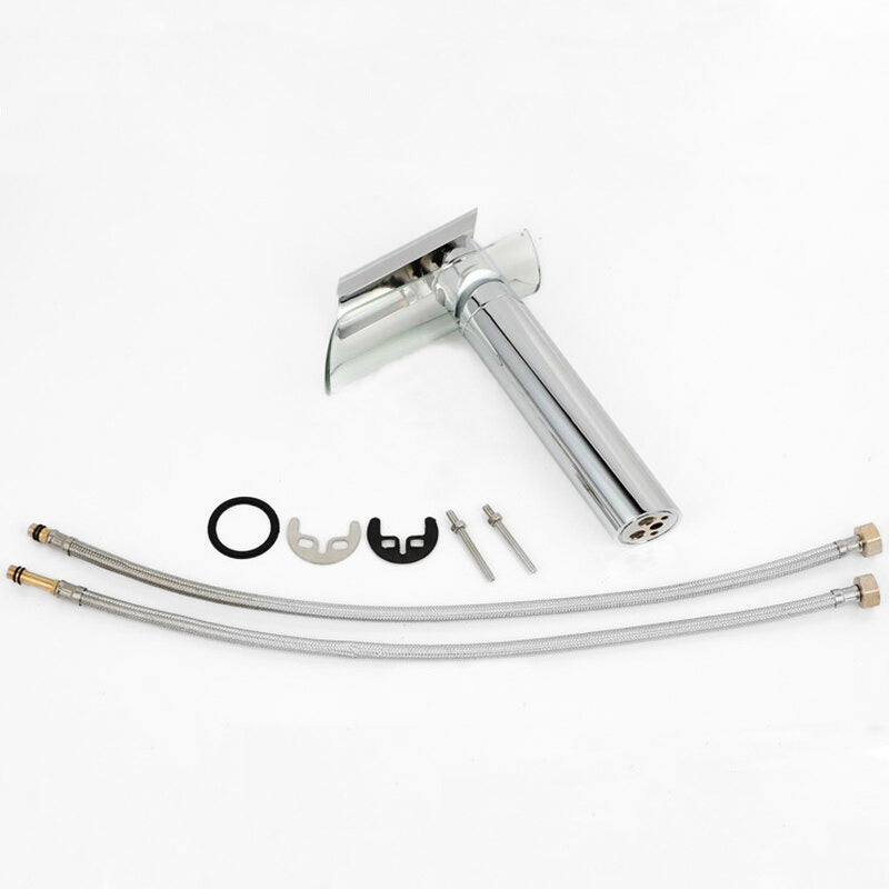 Mitigeur Vasque Haut Cascade Chromé — Édition Signature