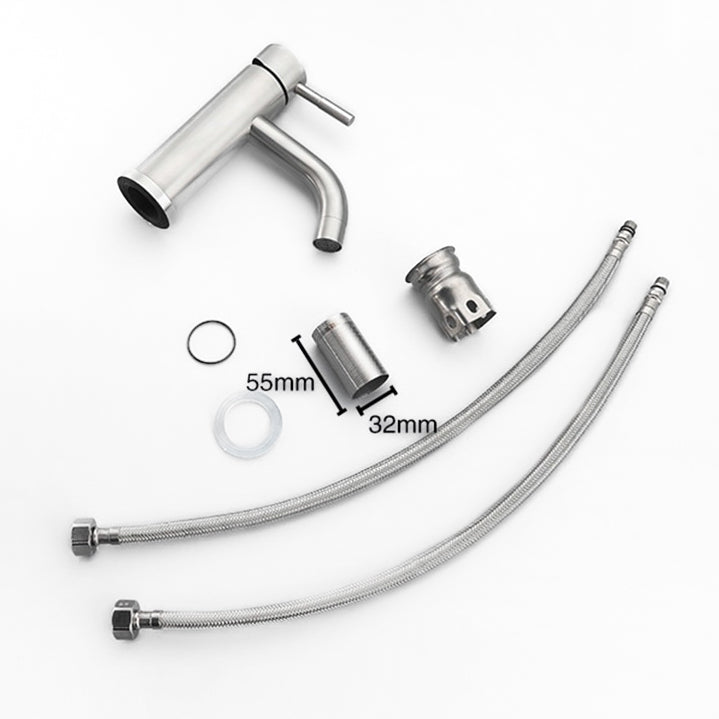 NovaLine Mitigeur Lavabo en Acier Brossé