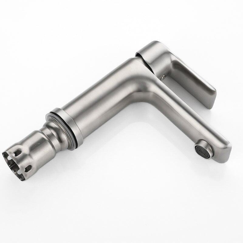 Robinet mitigeur lavabo ProLine – acier brossé