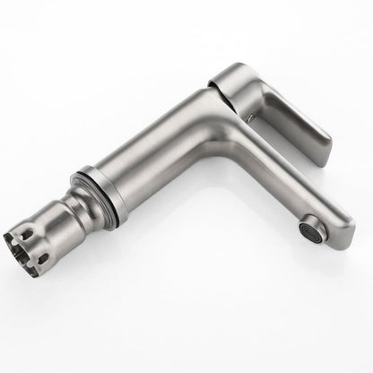 Robinet mitigeur lavabo ProLine – acier brossé