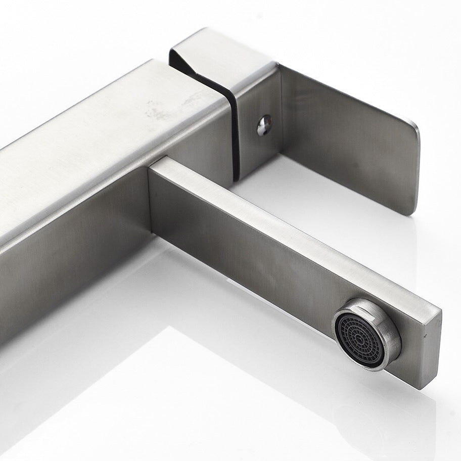 BrioMix Robinet Mitigeur Lavabo Acier Brossé