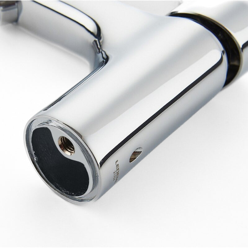 Robinet mitigeur lavabo chromé — Collection Signature