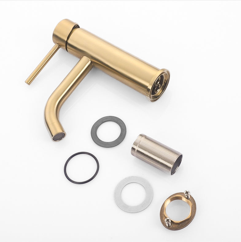 Robinet mitigeur lavabo doré — Collection Signature