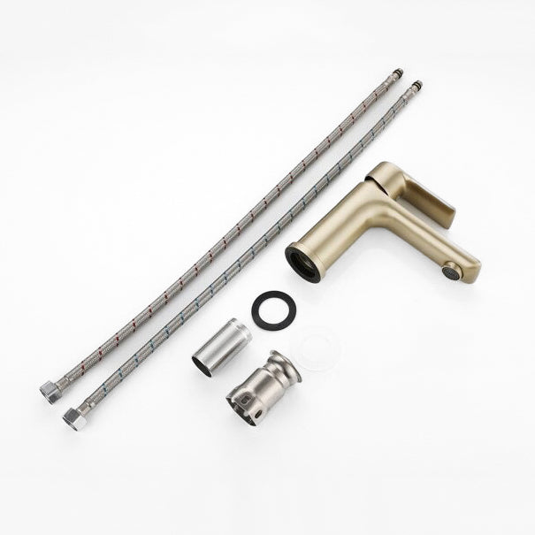 Robinet Mitigeur Lavabo Doré — Édition Signature