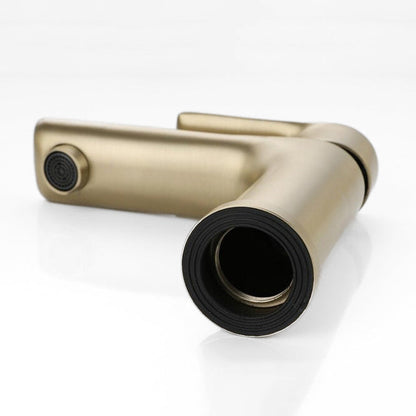 Robinet Mitigeur Lavabo Doré — Édition Signature