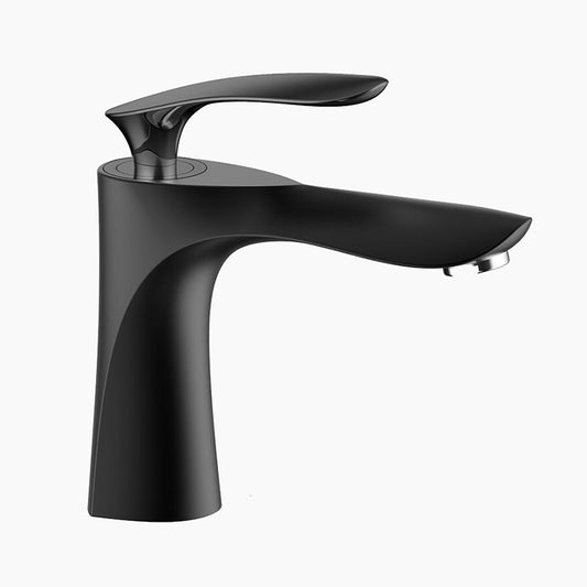 robinet-mitigeur-lavabo-noir-mat-spin