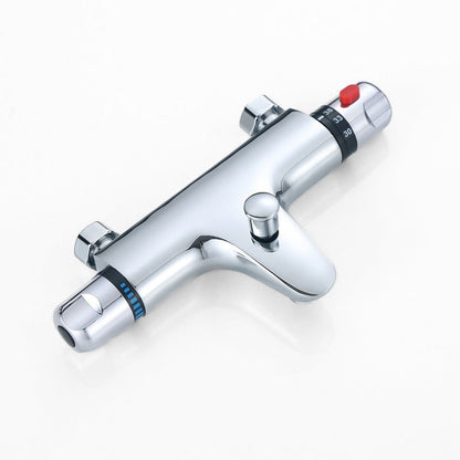 ChroméTherm Pro – Robinet mitigeur thermostatique pour baignoire