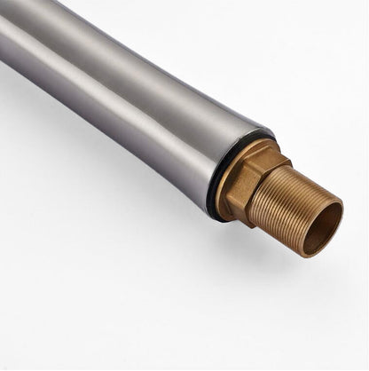 AquaLux Cascade Pro – Robinet Mitigeur Vasque Haut – Acier Brossé