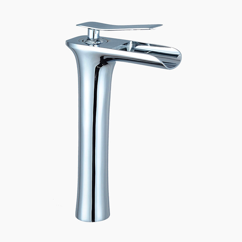 robinet-mitigeur-vasque-haut-cascade-chrome-romeo