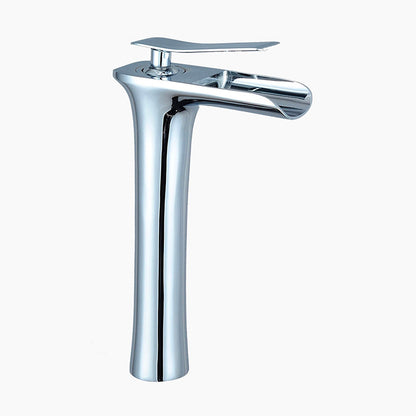robinet-mitigeur-vasque-haut-cascade-chrome-romeo