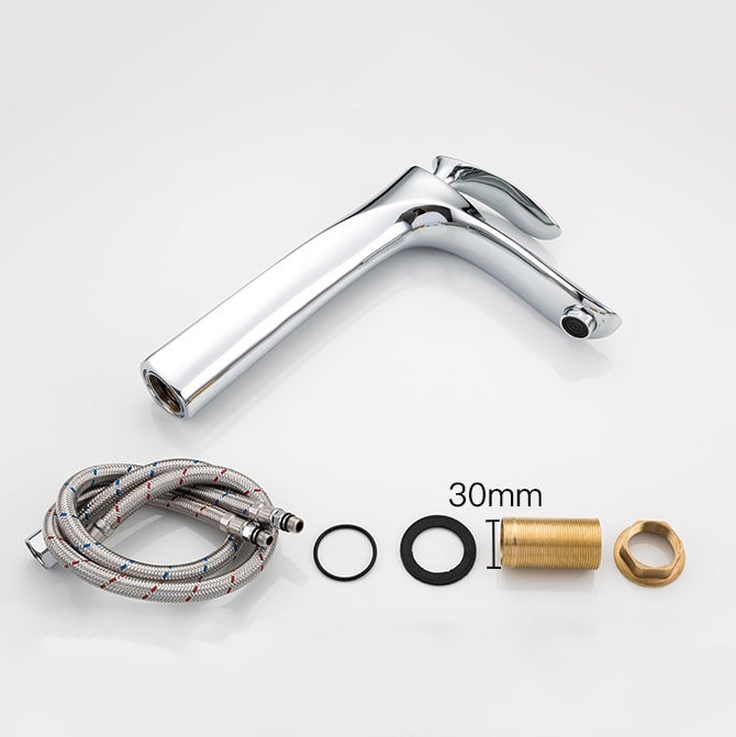 AquaVogue Robinet Mitigeur Vasque Haut Chromé