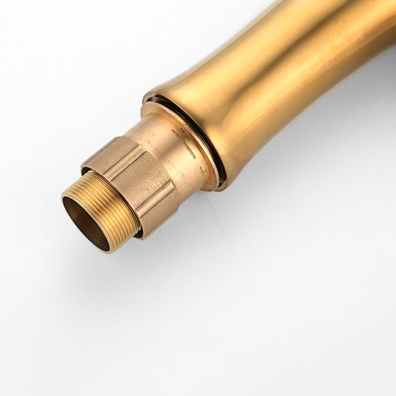 Robinet mitigeur vasque haut cascade doré – Série Prestige