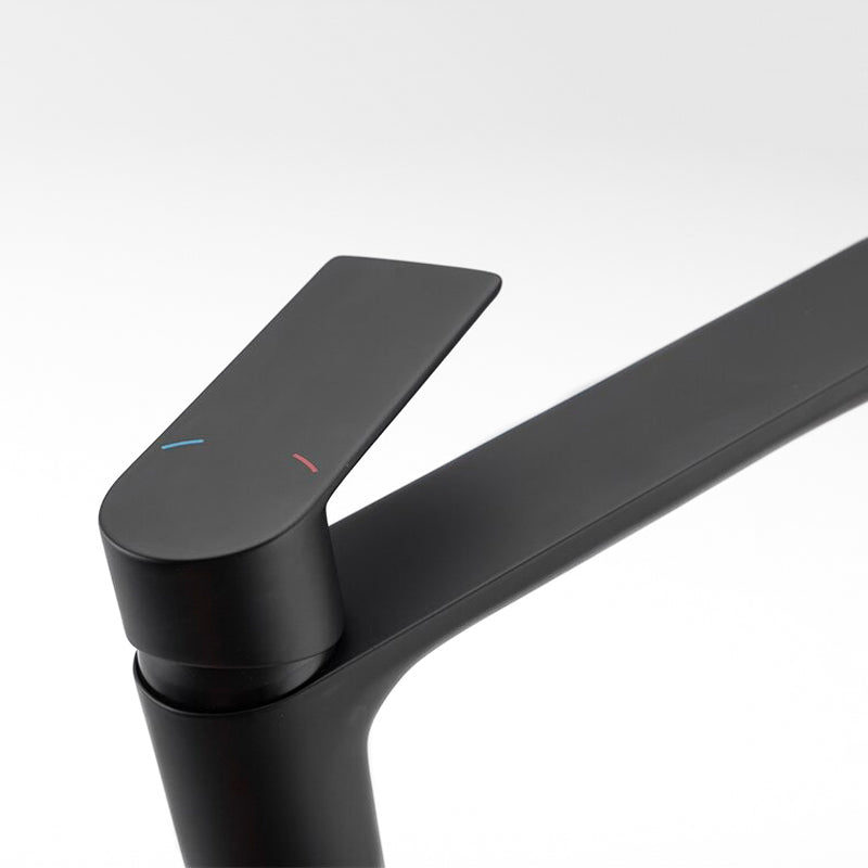 Robinet mitigeur vasque noir — Édition Premium