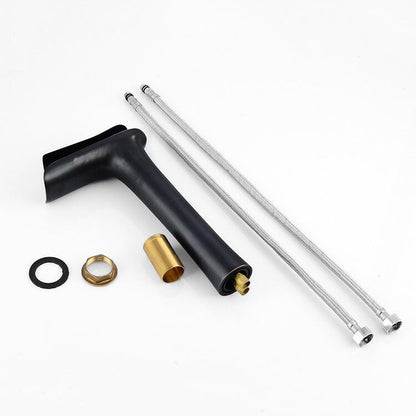 NovaFlow – Robinet Mitigeur Vasque Haut Cascade Noir