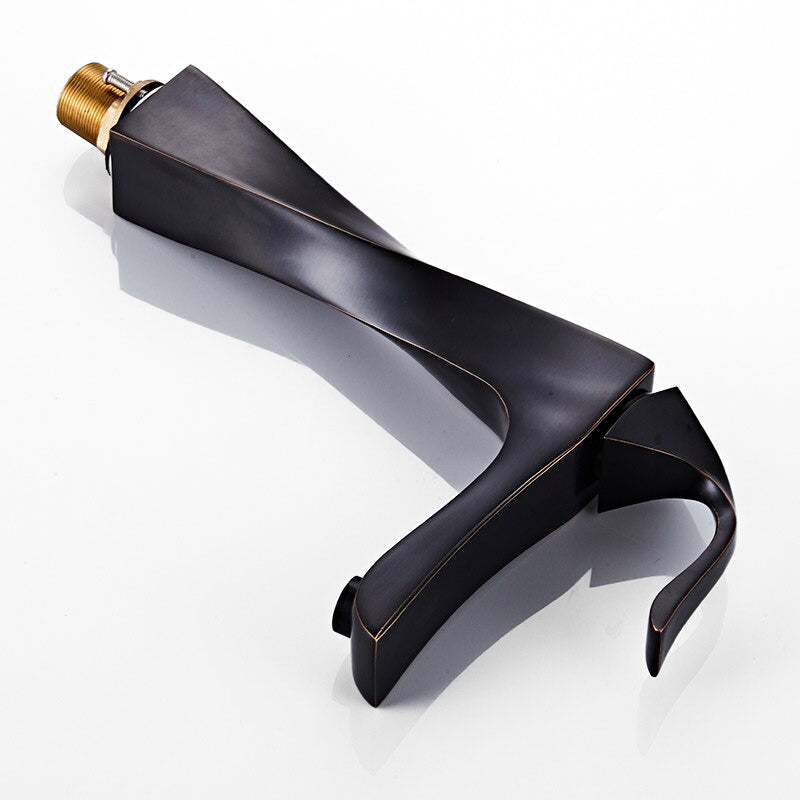 Mitigeur Vasque Noir Antique