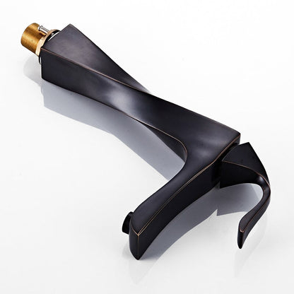 Mitigeur Vasque Noir Antique