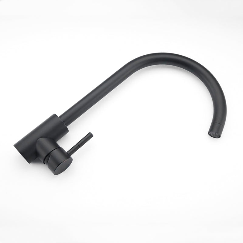 LuxaLine Robinet mitigeur vasque haut noir mat